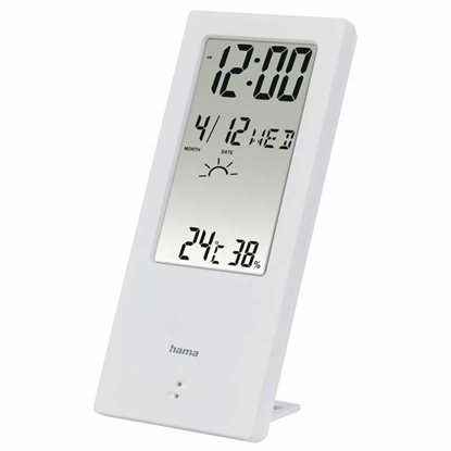 Изображение Hama TH-140 Thermometer/Hygrometer, with weather indicator White