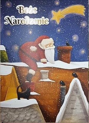 Attēls no HENRY Karnet B6 BN Mikoaj w kominie