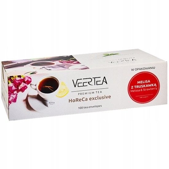 Picture of Herbata zioowo-owocowa Veertea Melisa z truskawk 100x2g