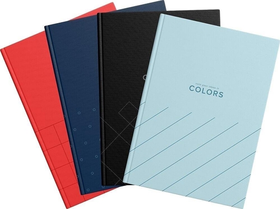 Picture of Herlitz Brulion A4/96K kratka Colors mix (5szt)