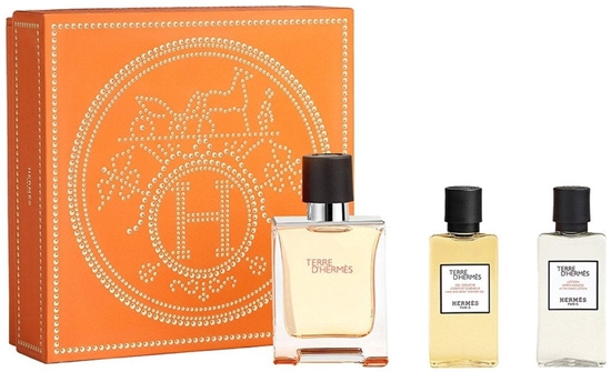 Picture of Hermès Zestaw Terre D'Hermes EDT spray 50ml + el pod prysznic 40ml + Lotion po goleniu 40ml
