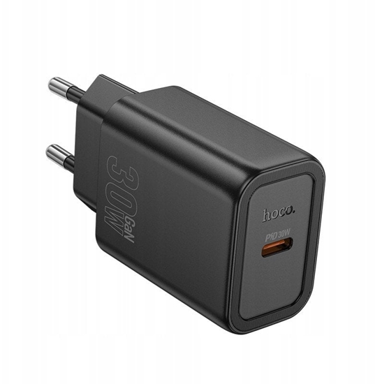Picture of HOCO wall charger Type C PD QC 30W N62 black N62 black (6942007644297)