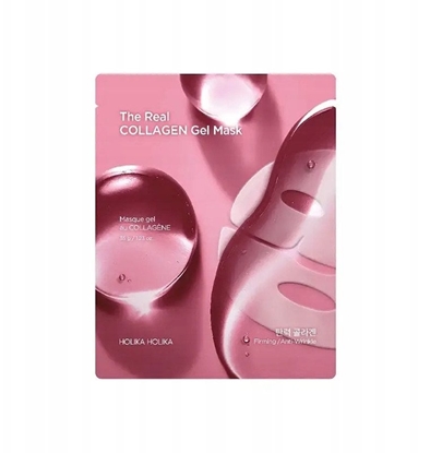 Изображение HOLIKA HOLIKA_The Real Collagen Gel Mask hydroelowa maska caonocna poprawiajca elastyczno 35g