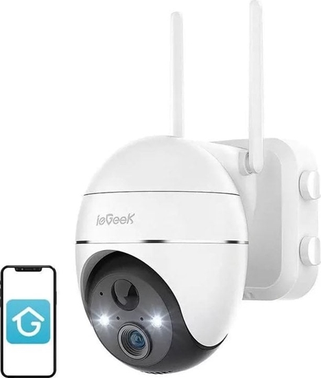 Изображение ieGeek Bezprzewodowa kamera zewntrzna WiFi 3MP ZS-GX1S Biaa