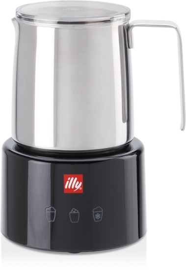 Picture of Illy 23760 spieniacz / podgrzewacz do mleka Czarny, Stal nierdzewna