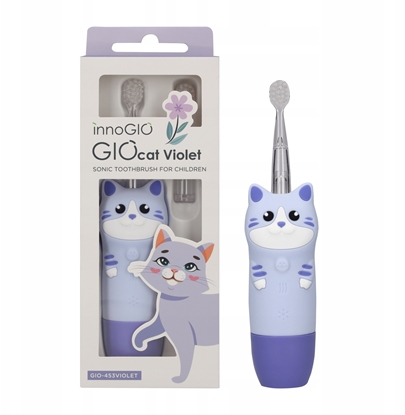 Picture of INNOGIO SONICZNA SZCZOTECZKA GIOCAT FIOLETOWA GIO-453VIOLET