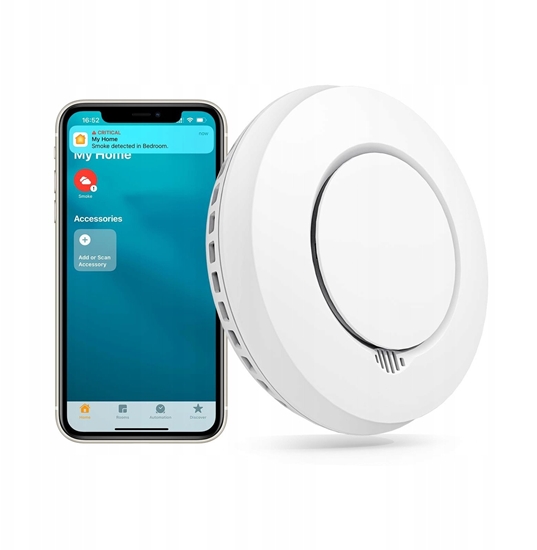 Picture of Inteligentny czujnik dymu WiFi Meross GS559A (HomeKit)