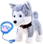 Изображение Interaktywny piesek Husky na smyczy szczeka ZA3888 EDUKAMP