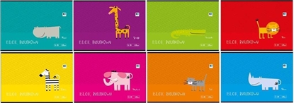 Attēls no Interdruk Blok rysunkowy A4 20k kolorowy 10szt.