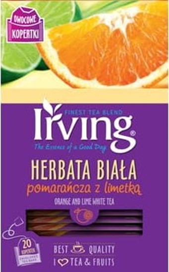 Изображение Irving Herbata biaa - pomarancza z limetk 20 torebek
