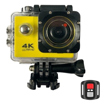 Attēls no iWear K1 Ultra HD 4K 16Mpix Wi-Fi Sport Camera with 2'' LCD Remote & 8x Fixation Set