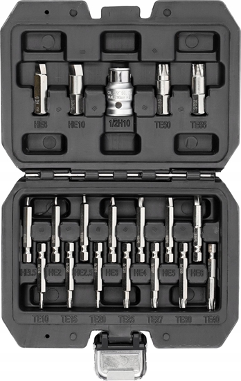 Picture of YATO ZESTAW BITÓW DO OBROBIONYCH RUB 19el.