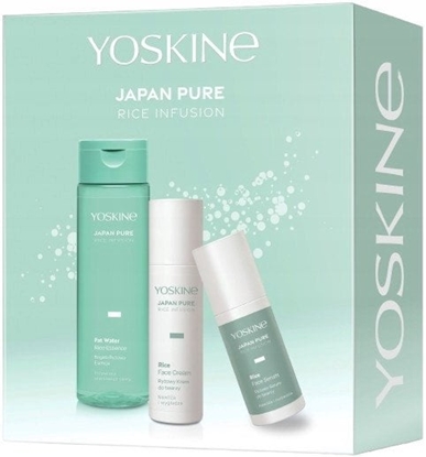 Picture of YOSKINE_SET Japan Pure Rice Infusion ryowe serum do twarzy 30ml + ryowy krem do twarzy 50ml + bogata ryowa esencja do twarzy 200ml
