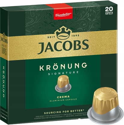 Изображение Jacobs Kapsuki Kronung Signature Crema do Nespresso 20 szt.