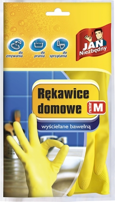 Attēls no JAN Niezbdny JN Rkawice domowe rozmiar M - ZZAJAN190.