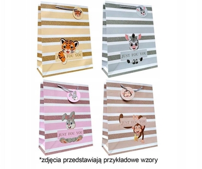 Picture of JU-PITER Torebka ozdobna prezentowa 26x32x10cm 3106B cena za 1szt