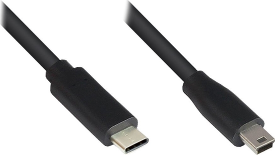 Picture of Kabel USB Alcasa USB-C - microUSB 3 m Czarny (3310-CM030)