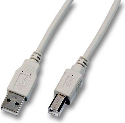 Picture of Kabel USB EFB USB-A - USB-B 1 m Szary (K5255.1)
