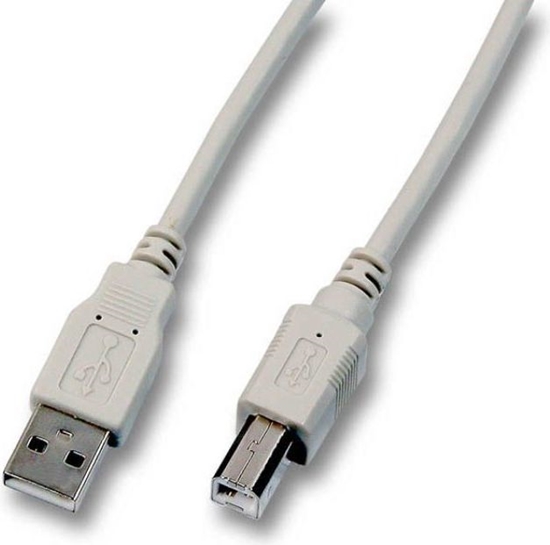 Picture of Kabel USB EFB USB-A - USB-B 1 m Szary (K5255.1)