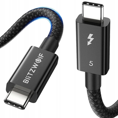 Picture of Kabel USB-C / USB-C BlitzWolf BW-HDC8 240W 0.5m (czarny)