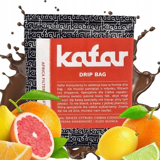 Picture of Kafar - kawa w saszetkach Dripbag AFRYKA Filter - 1 saszetka 12 g