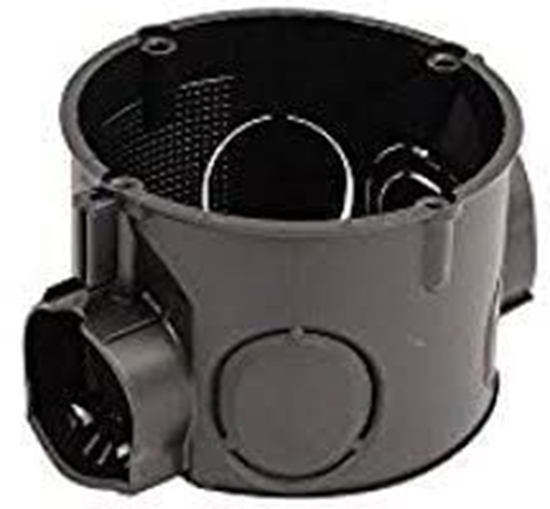 Picture of Kaiser Puszka podtynkowa 60mm czarna (1055-04)