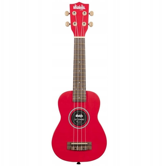 Picture of Kala Ukadelic Cherry Bomb Soprano ukulele, red