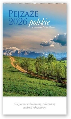 Attēls no Lucrum Kalendarz 2026 Pejzae polskie