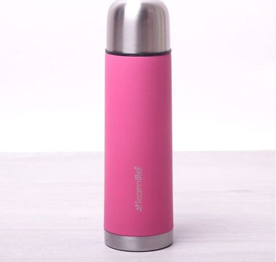 Picture of Kamille Termos turystyczny KM-2001A 0.5 l Róowy
