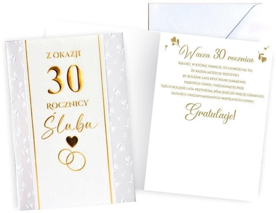 Изображение Karnet Rocznica lubu 30