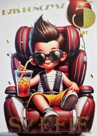 Изображение Karnet Urodziny 5 3K