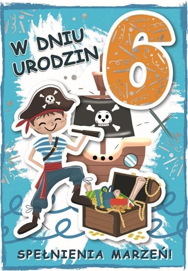 Изображение Karnet urodziny 6