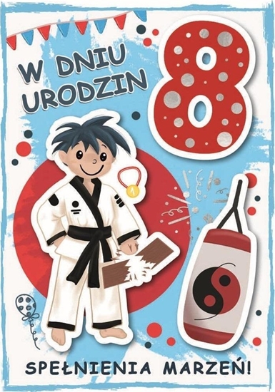 Изображение Karnet urodziny 8