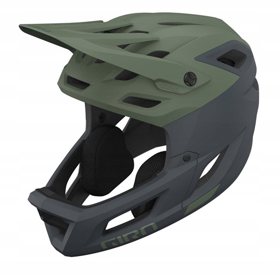 Picture of Kask full face GIRO COALITION SPHERICAL matte hedge green dark shark roz. M (55-59 cm) (NEW 2025)