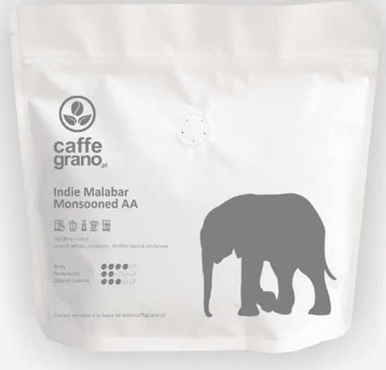 Picture of Kawa ziarnista Caffe Grano India Malabar Monsooned 250 g