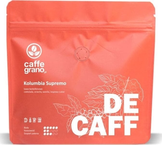 Picture of Kawa ziarnista Caffe Grano Supremo Swiss Water 250 g