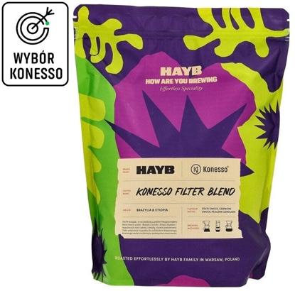 Attēls no Kawa ziarnista HAYB Konesso Filter Blend 1kg
