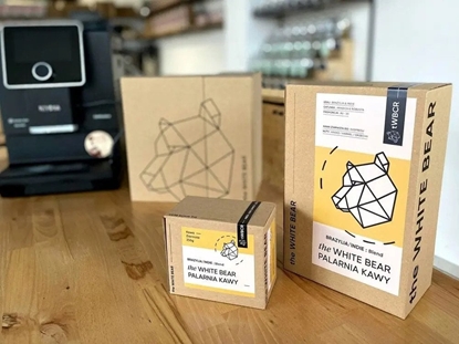 Picture of Kawa ziarnista The White Bear Brazylia/Indie 250g