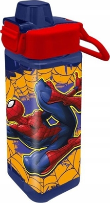 Picture of Kids Euroswan Bidon kwadratowy 500ml PP Spiderman 843396 Kids Euroswan