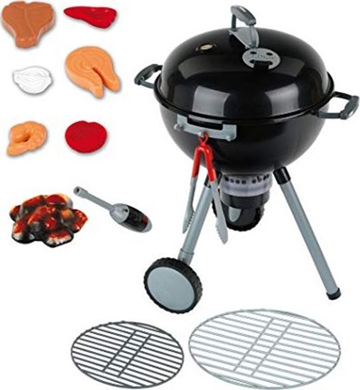 Picture of Klein Theo Klein Weber kettle grill One Touch Premium, play kitchen (black / gray)