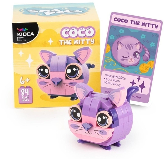 Изображение KLOCKI KONSTR SNAPETS KOT 84EL AKC KIDEA PUD