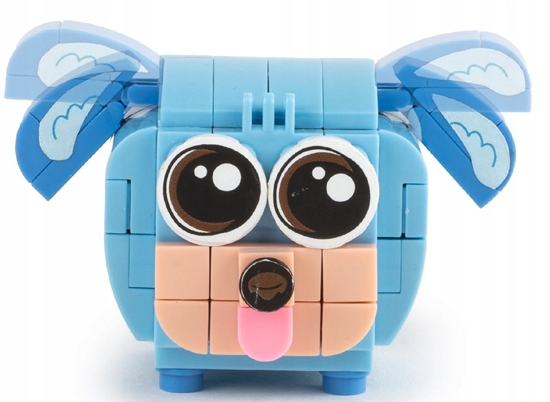 Изображение KLOCKI KONSTR SNAPETS PIES 76EL AKC KIDEA PUD