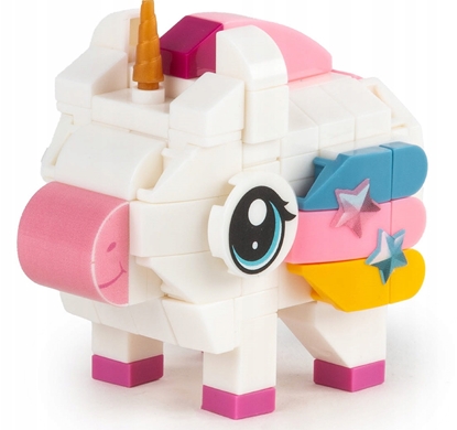 Attēls no KLOCKI KONSTR SNAPETS UNICORN 114EL AKC KIDEA PU