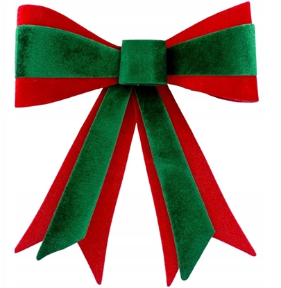 Picture of Kokarda dekoracyjna witeczna welurowa 33x46 cm