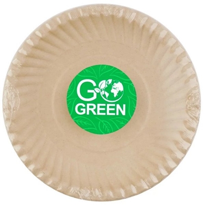 Picture of Kompostejamie cukurniedru skivji ar rakstu Go Green O23cm 10 gab./ 0 15kg 4743115011276