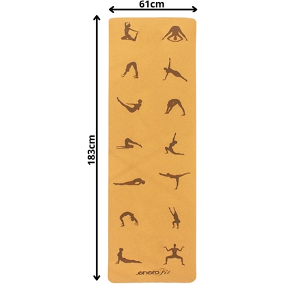 Picture of KORĶA JOGAS PAKLĀJS 183x61x0.4CM ENERO FIT