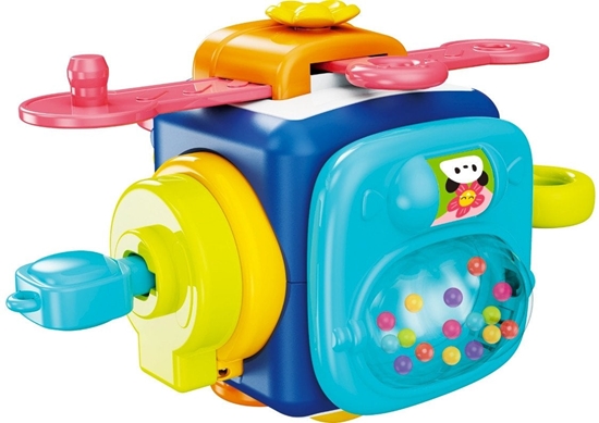 Picture of Kostka sensoryczna edukacyjna dla dzieci pingwinek