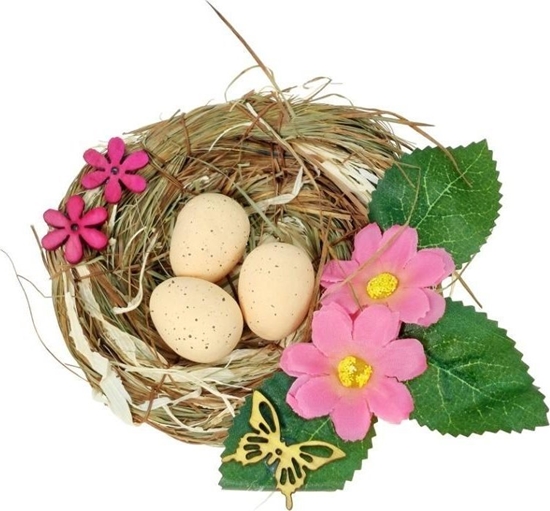 Picture of Koszyk z pisankami 13x11x4cm
