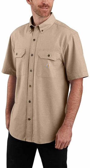 Picture of Koszula Carhartt Midweight Chambray Dark Tan