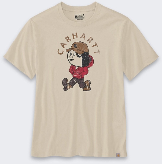 Picture of Koszulka Carhartt Light Jac Graphic Oat Milk